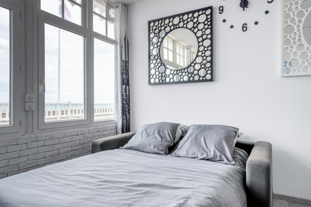 Appartement en front de mer avec terrasse et vue mer Arromanches-les-Bains Extérieur photo
