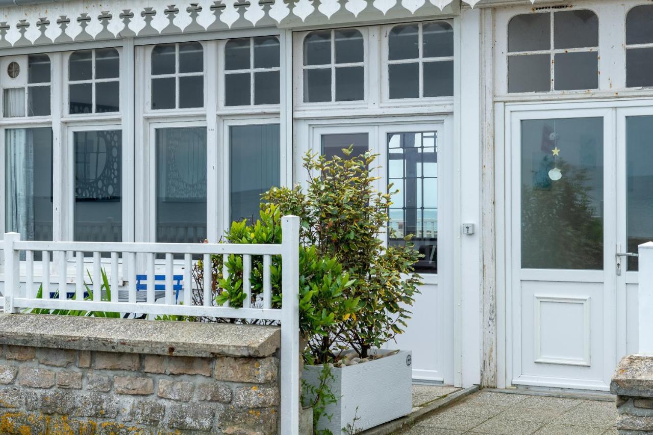 Appartement en front de mer avec terrasse et vue mer Arromanches-les-Bains Extérieur photo